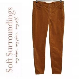 Soft surroundings, corduroy jeans, size 2P